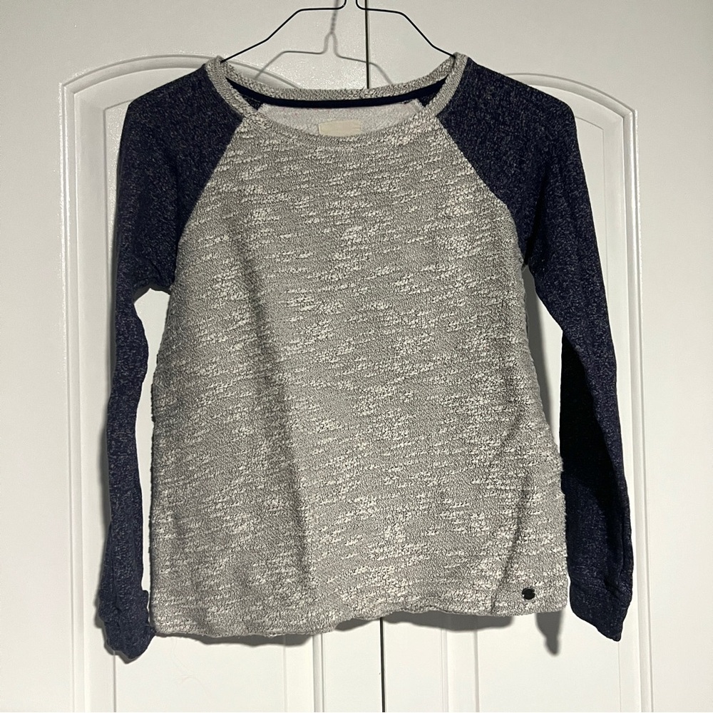 Roxy Two Tone Long Sleeve Lightweight Sweater